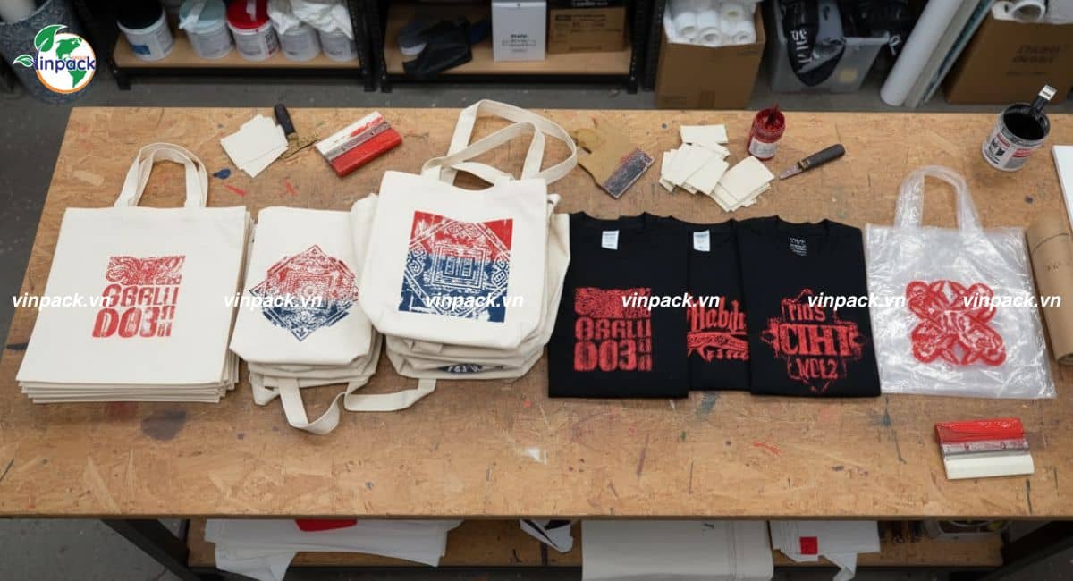 Công nghệ in lụa trong thực tế