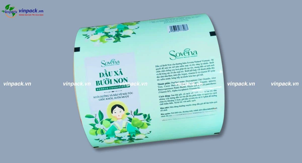 Bao bì hóa mỹ phẩm dầu xả tóc