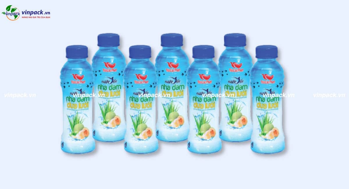 Màng co nhiệt in theo yêu cầu trên chai nước