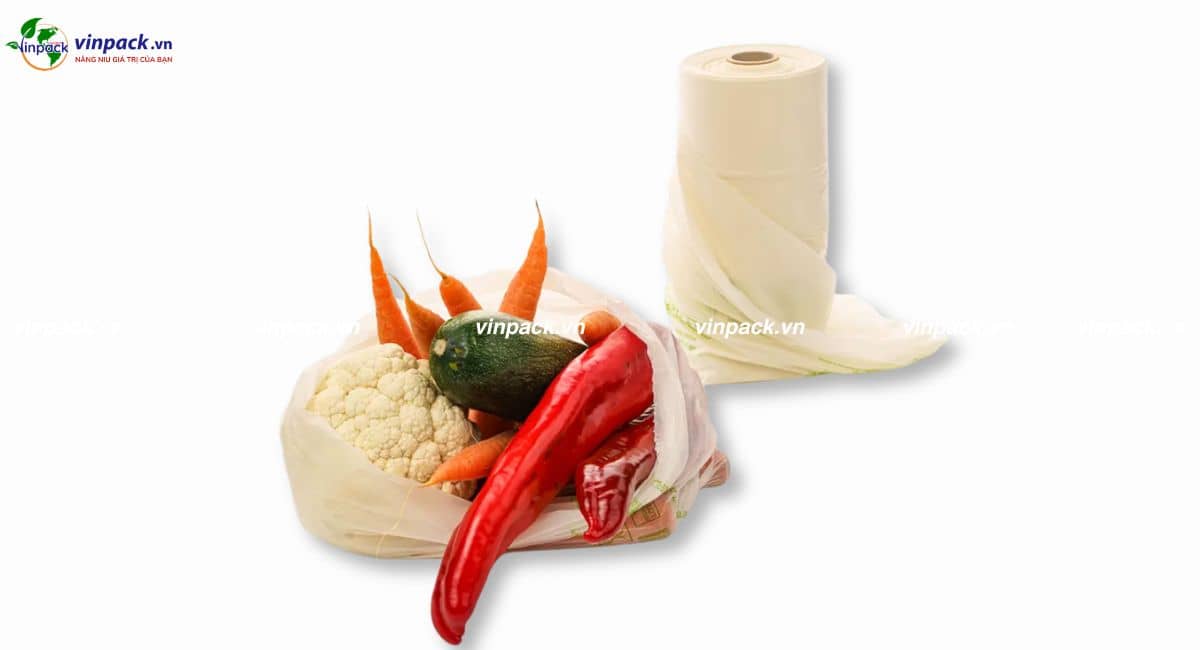 Mẫu túi cuộn phân hủy sinh học