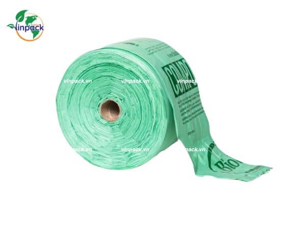 Mẫu túi cuộn tự hủy sinh học siêu thị