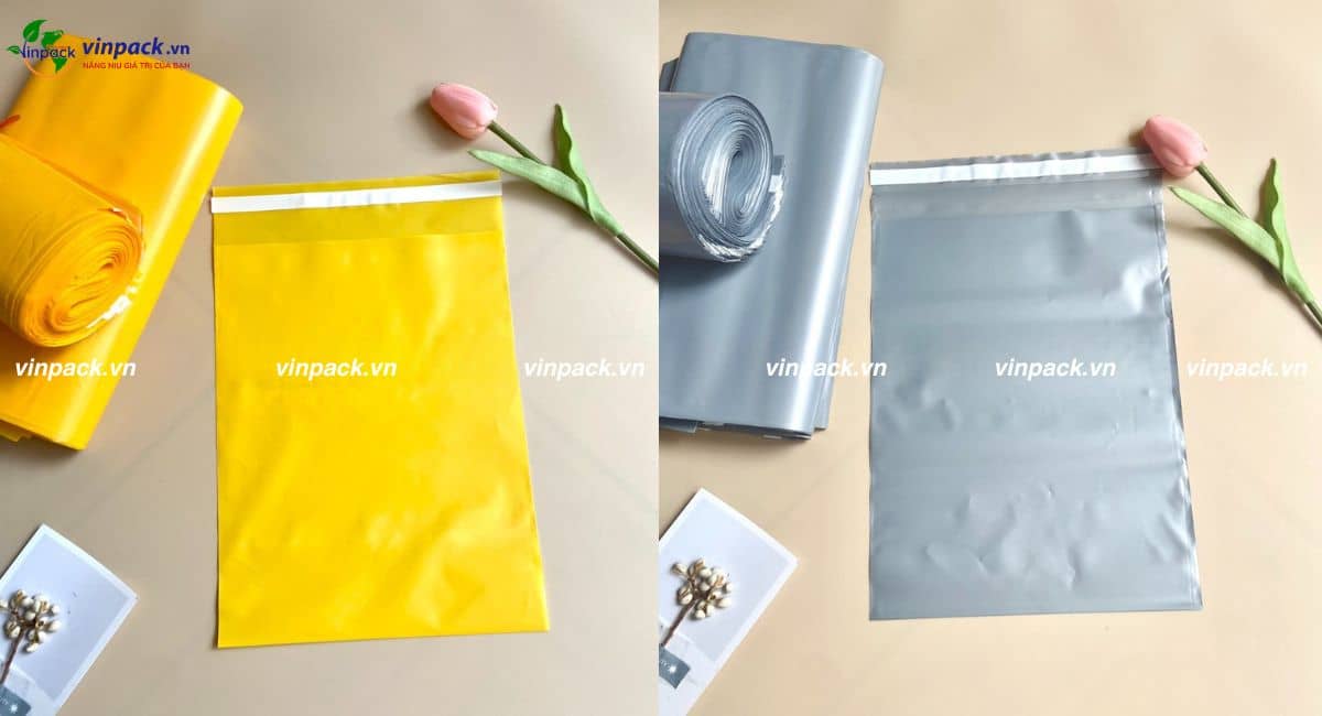 Túi niêm phong PE trơn không in