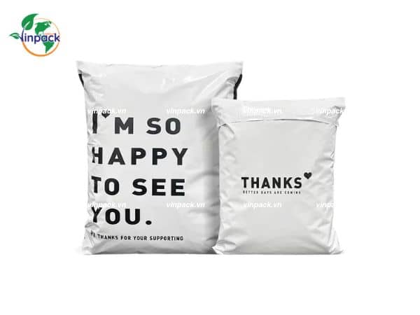 Túi niêm phong PE in logo theo yêu cầu