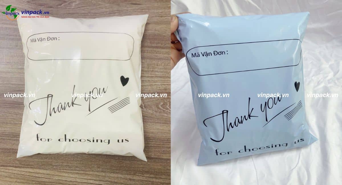 Túi niêm phong PE có in đơn giản