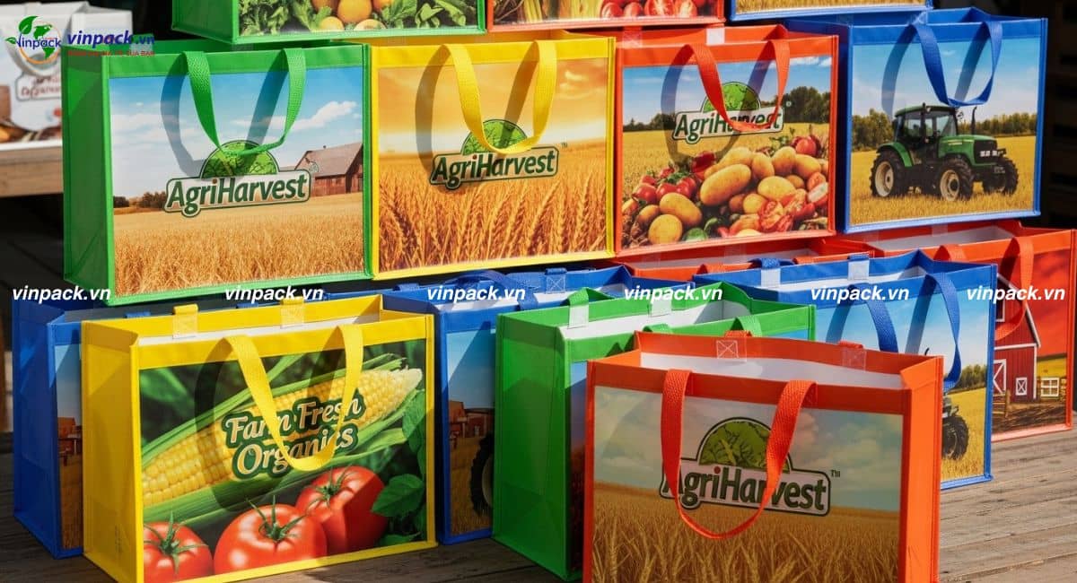 Túi PP dệt cán màng đựng nông sản