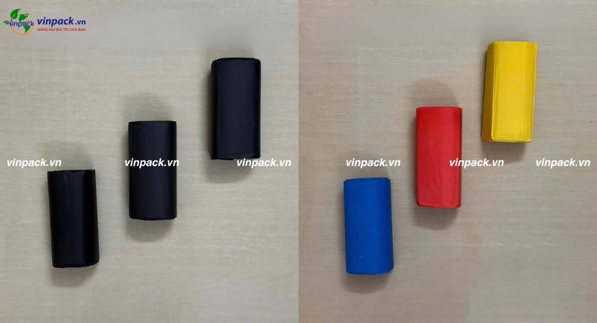 mẫu túi rác phân hủy cỡ trung