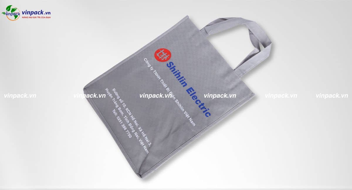Túi tote vải không dệt in logo theo yêu cầu