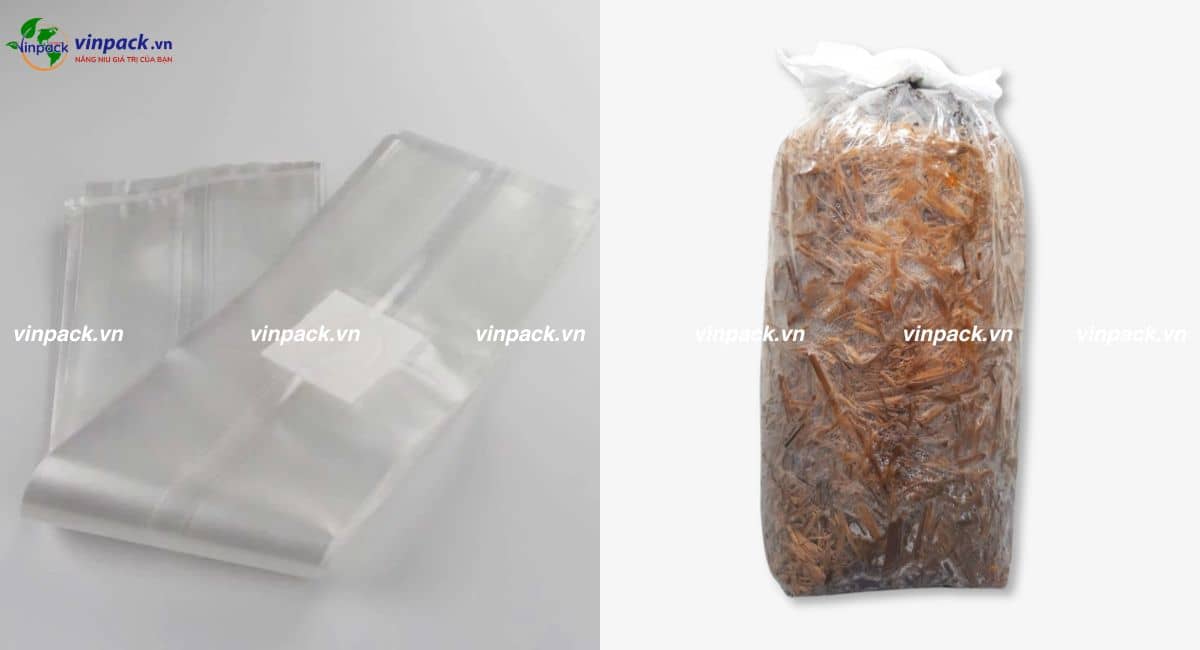 Mẫu túi trồng nấm rơm