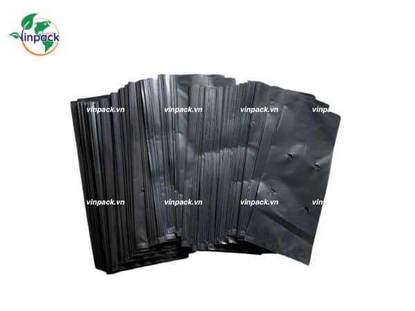 Túi ươm cây giống cà phê Túi ươm cây cà phê đục lỗ thoát nước