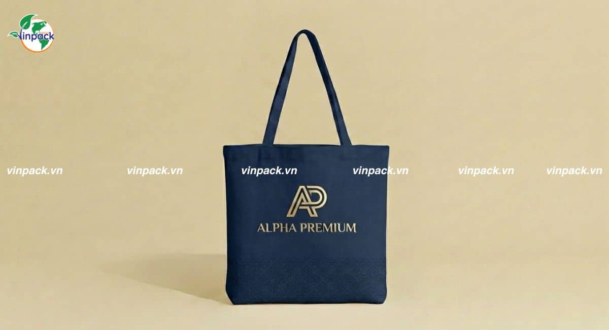 Túi vải bố in logo theo yêu cầu