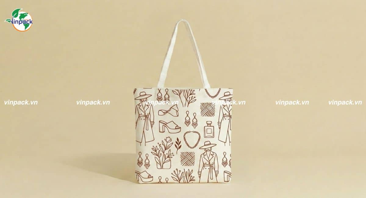 Túi vải canvas đựng quần áo