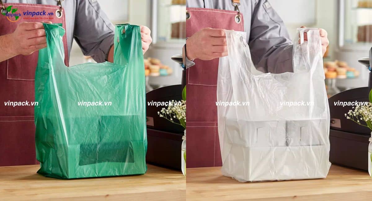 Mẫu túi xốp HD trơn