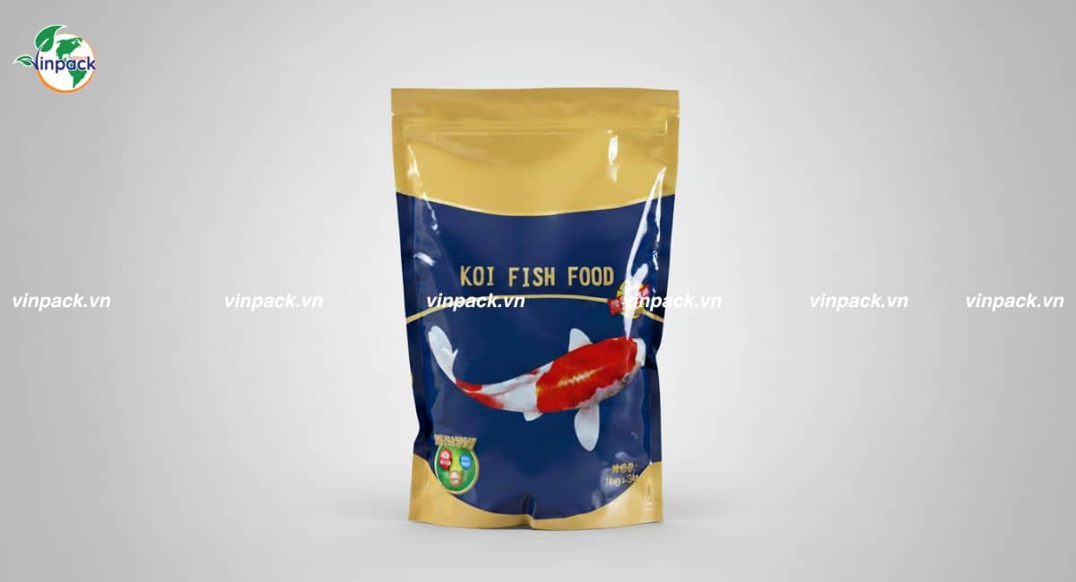 Túi đựng thức ăn cá cảnh có khóa zipper