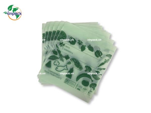Sản phẩm túi zipper tự hủy sinh học