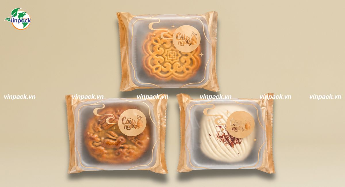 Bao bì đựng bánh trung thu Cái Lò Nướng hợp tác với Vinpack