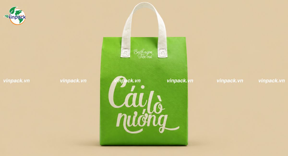Túi giữ nhiệt đựng bánh Cái Lò Nướng hợp tác với Vinpack