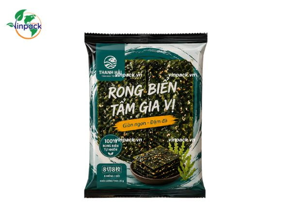 Bao bì rông biển sấy tẩm vị Bao bì rông biển sấy tẩm vị