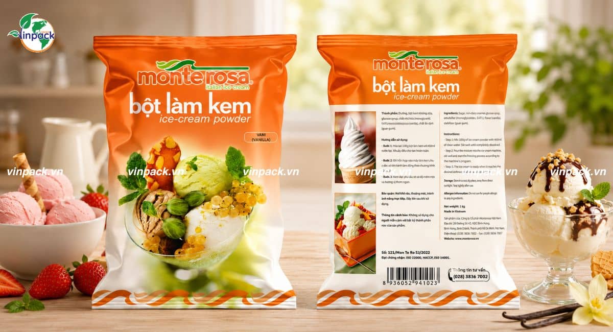 Bao bì màng ghép PET AL PE