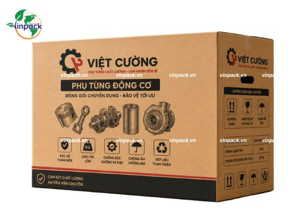 Thùng carton 7 lớp đựng phụ tùng Thùng carton 7 lớp đựng phụ tùng