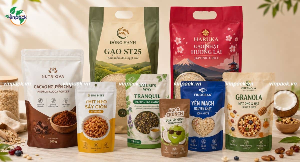 Tổng hợp mẫu bao bì đóng gói màng ghép