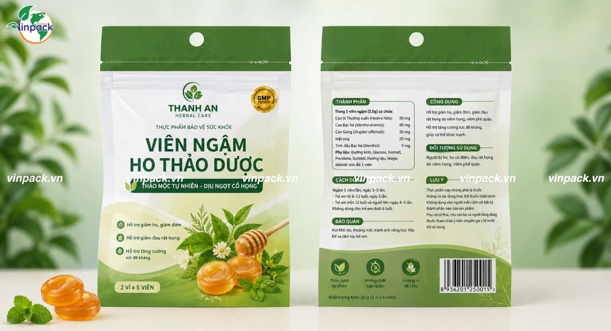 Bao bì đóng gói ngành dược phẩm