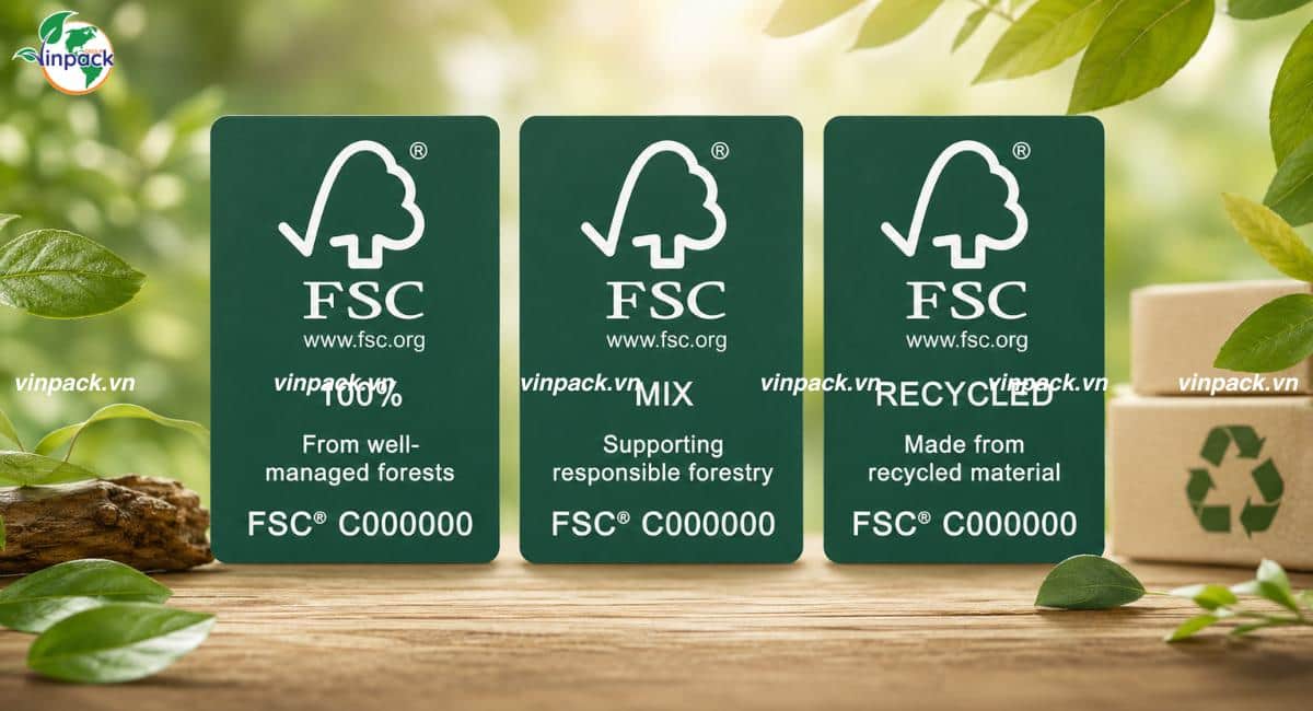 3 Loại nhãn FSC
