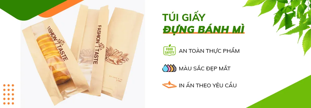 Túi giấy đựng bánh mì