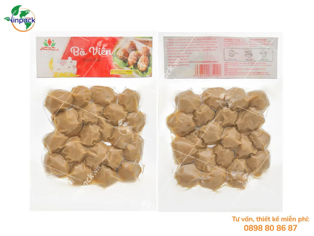 Bao Bì Đựng Bò Viên