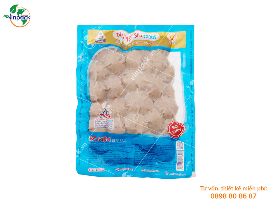 Bao Bì Đựng Bò Viên
