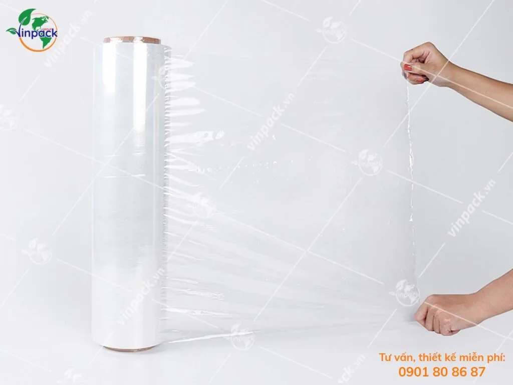 Màng PE Quấn pallet Trong Suốt