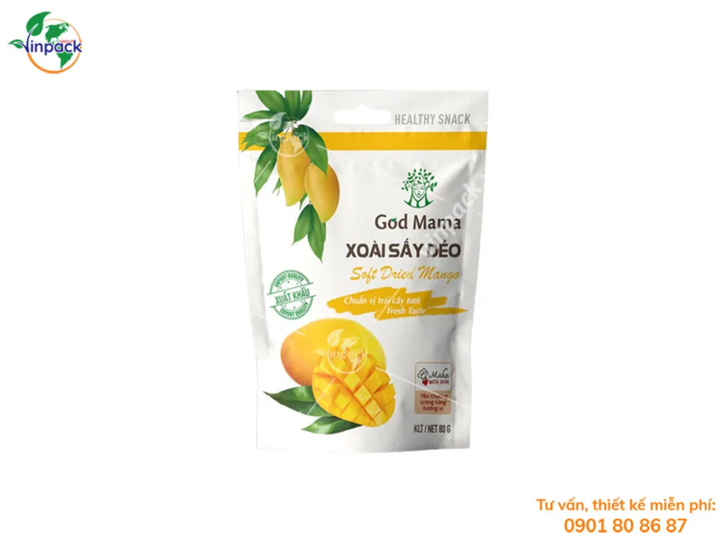 Bao Bì Xoài Sấy Dẻo