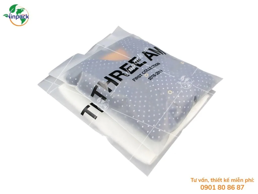 Túi Zipper Quai Xách Đục Lỗ Xoài