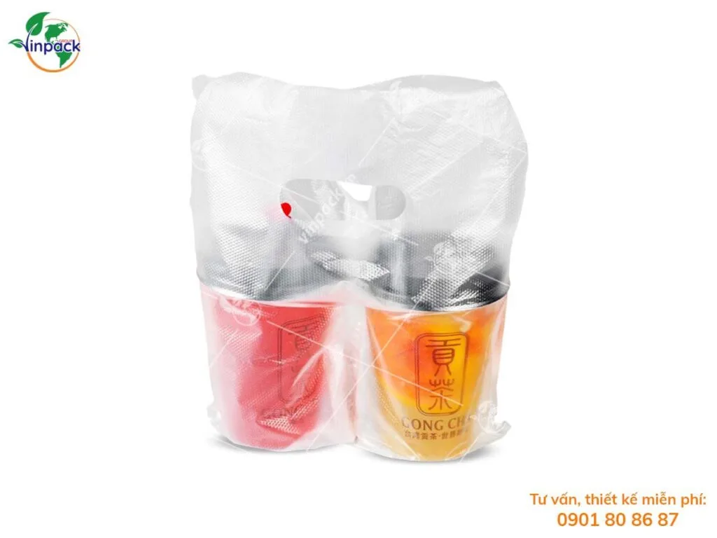 Túi 1 Ly 2 Ly Trà Sữa