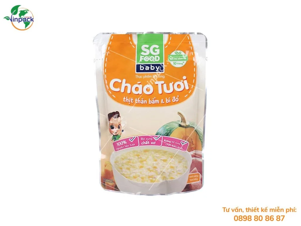 Bao bì cháo tươi