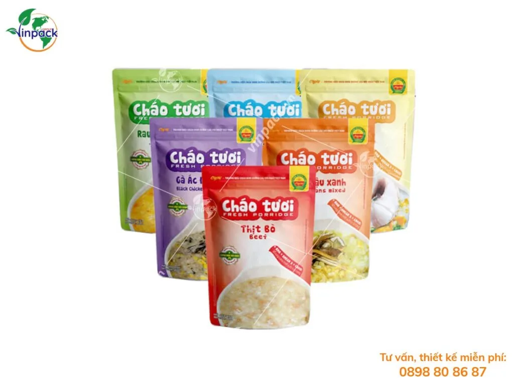 Bao bì cháo tươi