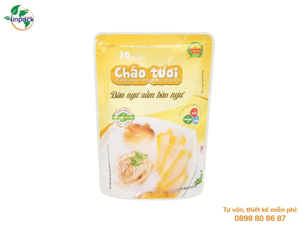 Bao bì cháo tươi