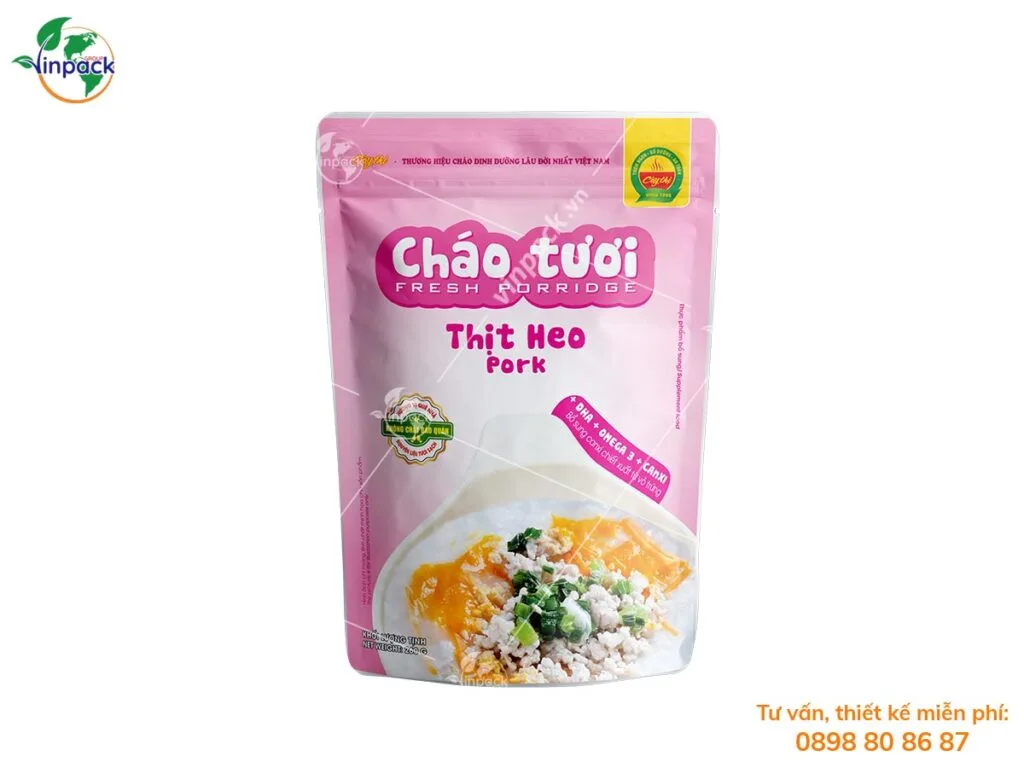 Bao bì cháo tươi
