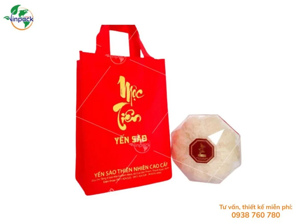 Túi Vải Không Dệt Đựng Yến Sào