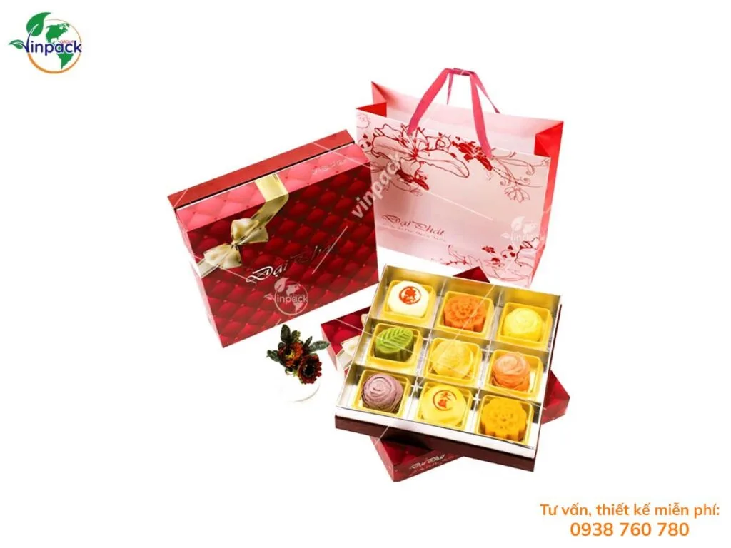 Túi Vải Không Dệt Đựng Bánh Trung Thu