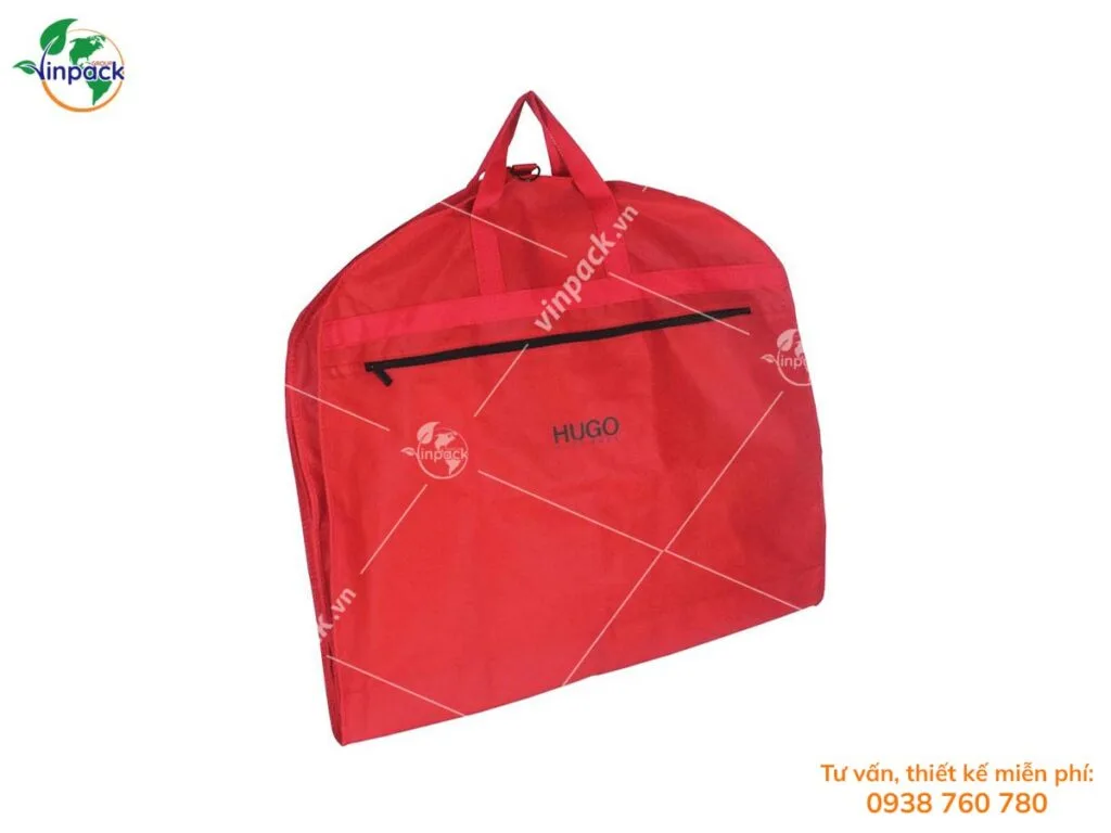 Túi vải không dệt đựng áo vest