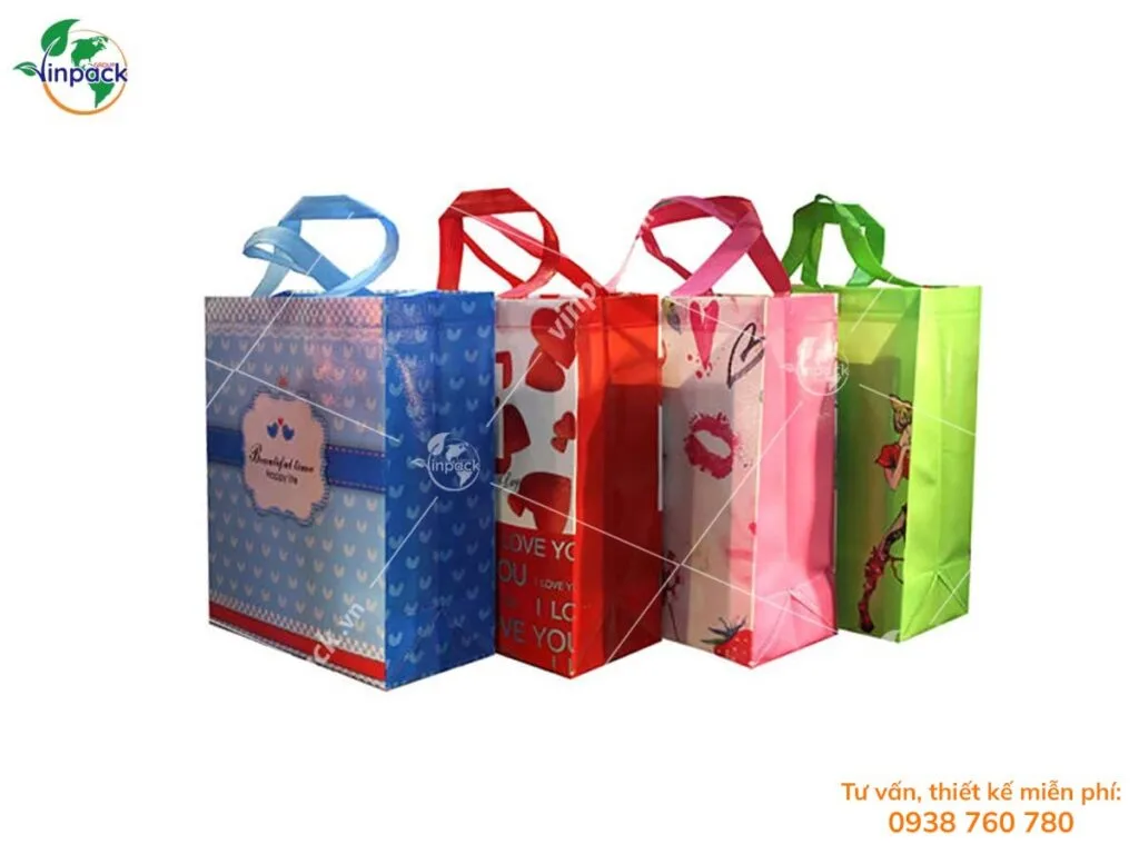 Túi vải không dệt đựng quà