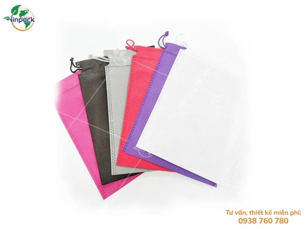 Túi Vải Không Dệt Dây Rút