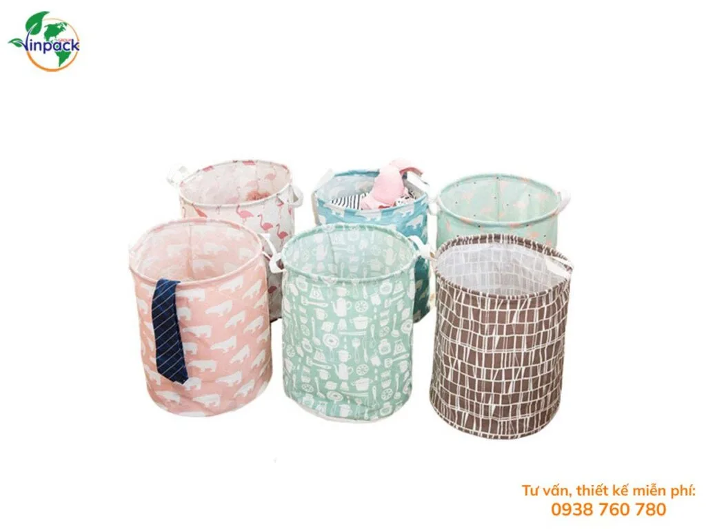 Túi vải bố giặt quần áo