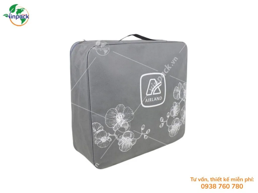 Túi Vải Không Dệt Đựng Chăn Màn Drap Gối Nệm