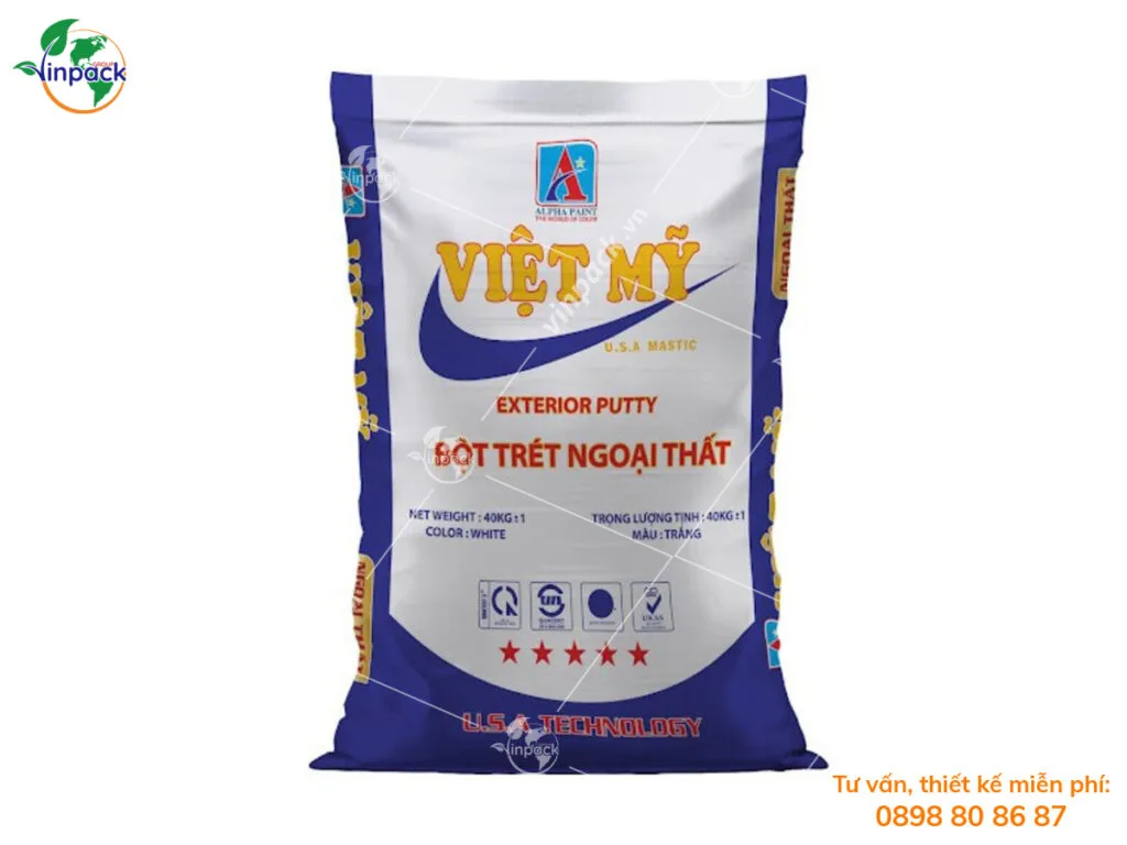 Bao Bì Bột Trét Tường
