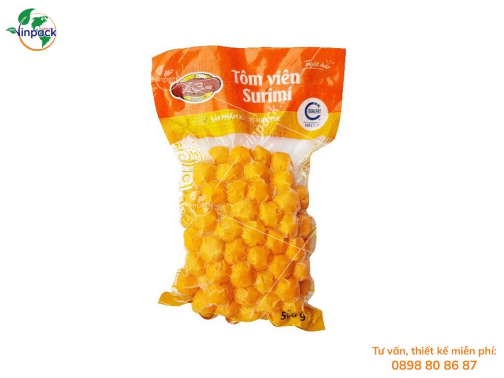 Bao Bì Đựng Tôm Viên Chiên
