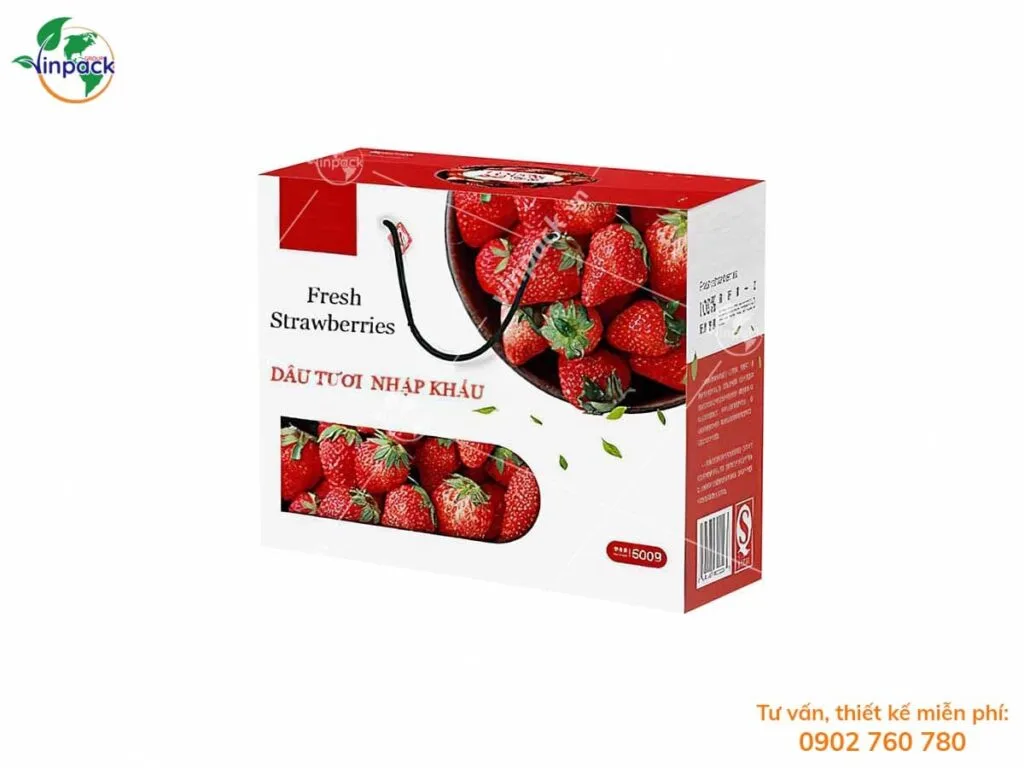 Hộp giấy đựng trái cây