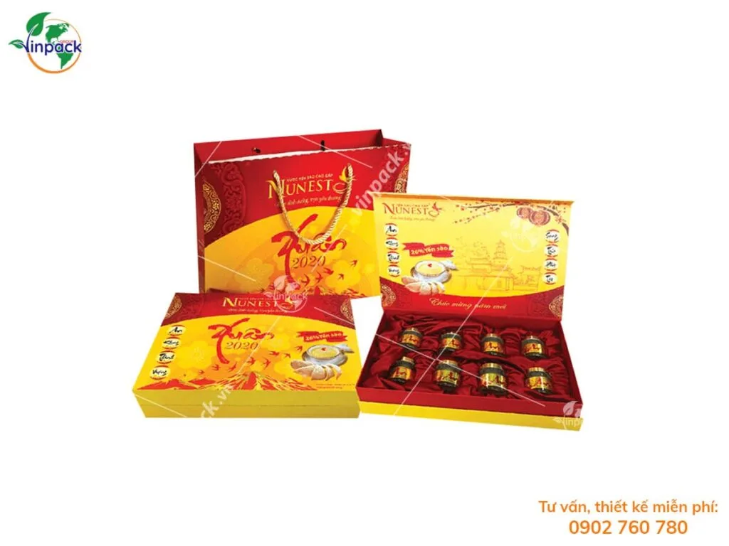 Hộp giấy đựng yến sào