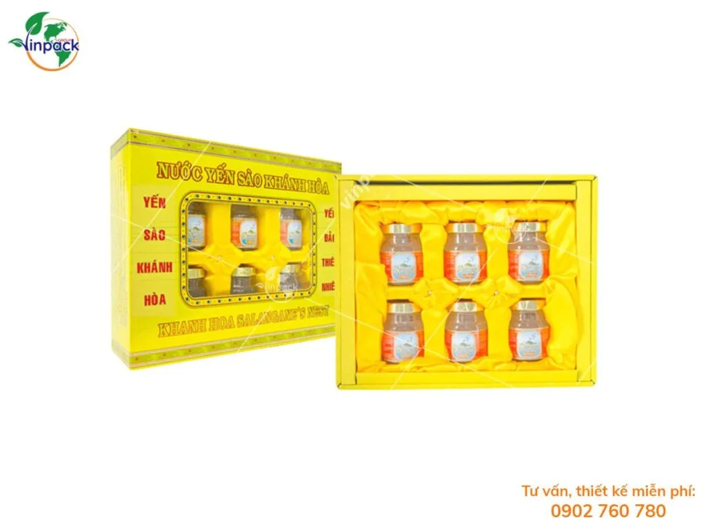 Hộp giấy đựng yến sào