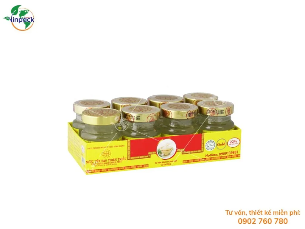 Hộp giấy đựng yến sào